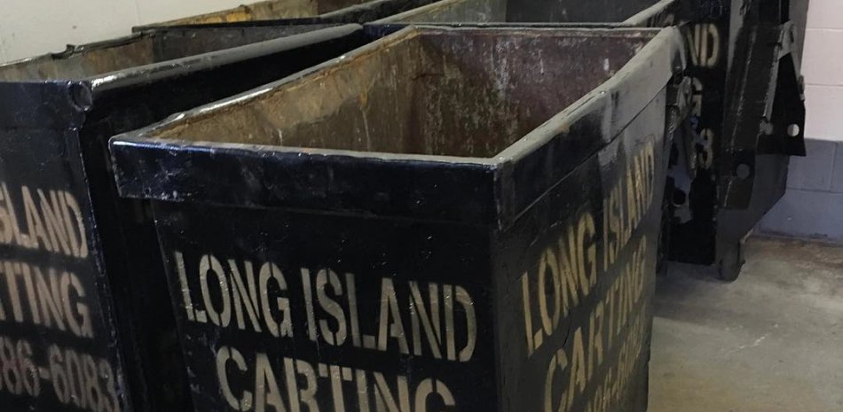 black long island dumpsters